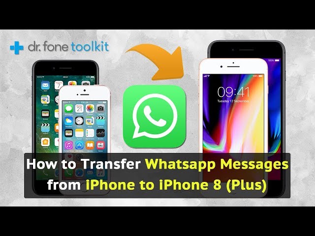 How to Transfer Whatsapp Messages from iPhone to iPhone 8 Plus, iPhone X