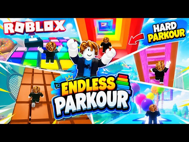 I Survived the HARDEST Endless Parkour in Roblox! 🔥