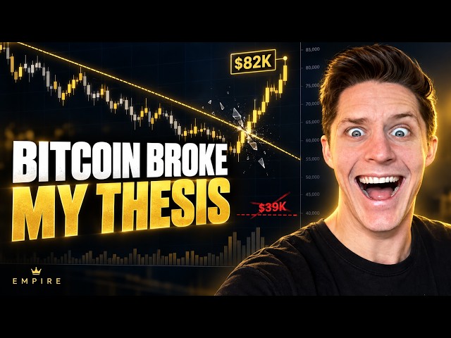 Bitcoin Just Broke My Bearish Thesis... Here's What's Next