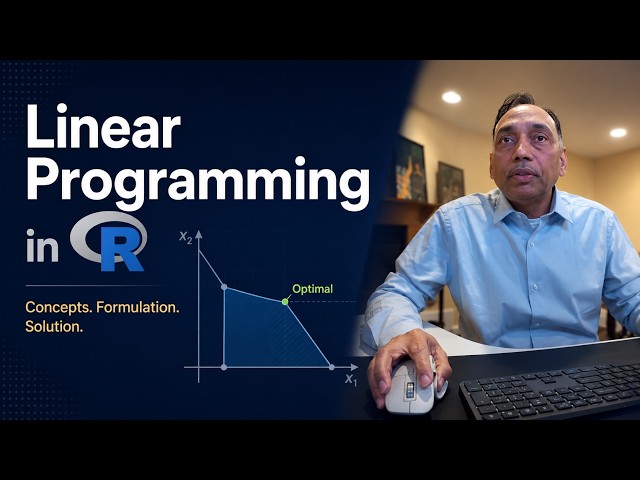 Linear Programming in R | Product Mix Problem