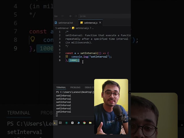 setInterval JavaScript || setInterval in JS || JavaScript Interview Questions