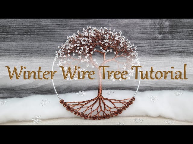 Winter Wire Tree Tutorial!