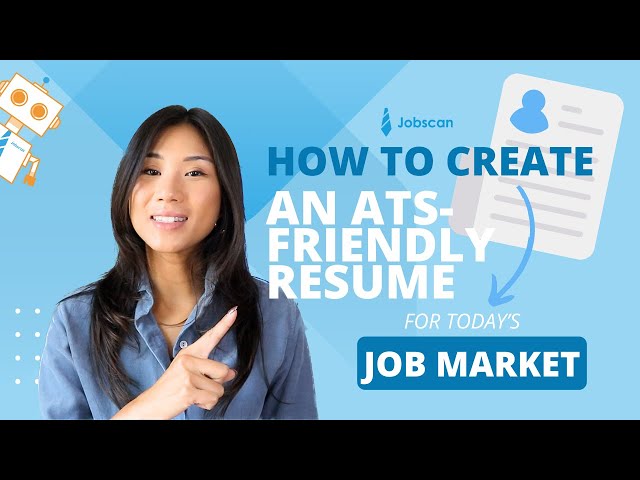How to Create an ATS-Friendly Resume for Today's Job Market