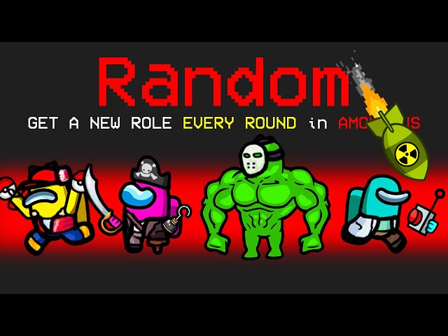NEW ROLE EVERY ROUND in Among Us (hilarious)