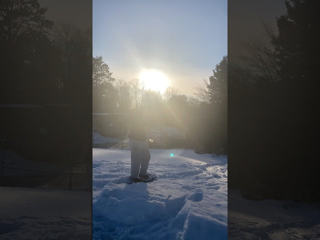 Trying out the ultimate snowboarding extreme #shorts