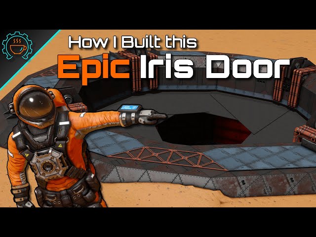 Let's Build this Epic Iris Door! | Space Engineers Tutorial