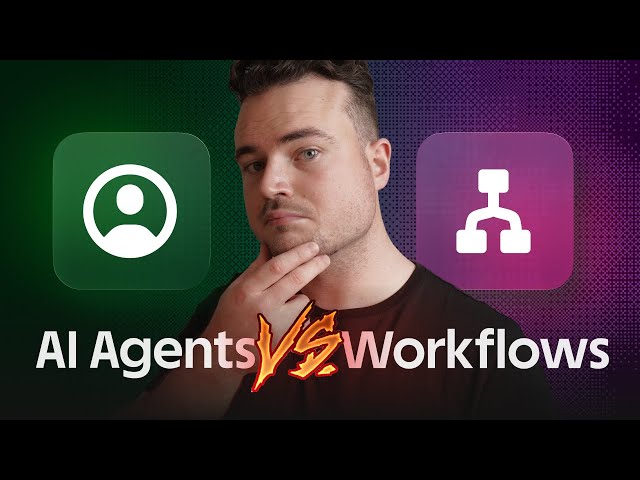 AI Agents vs. workflows, clearly explained with realistic examples