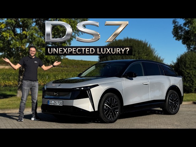 all-new DS7 driving REVIEW Hybrid test - with features, that the Germans are missing?