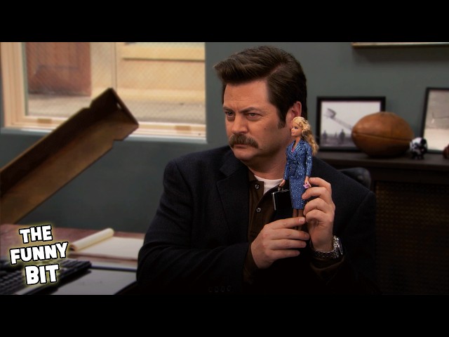 Some would say, Ron Swanson is a Feminist Icon | Parks and Recreation | The Funny Bit