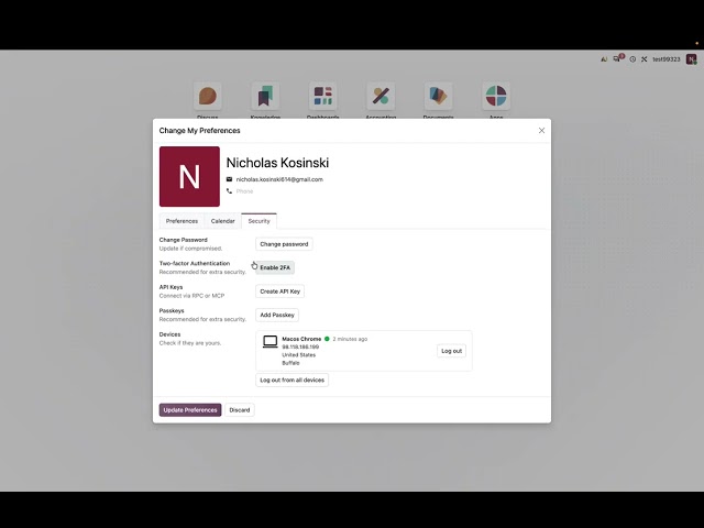 Odoo V20 - Synchronizing Databases