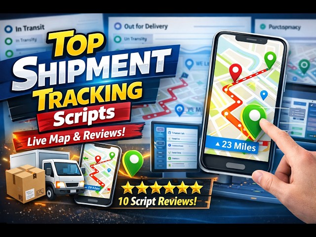 How to create shipment Courier Logistics Shipment with Live Tracking Map Script Reviews
