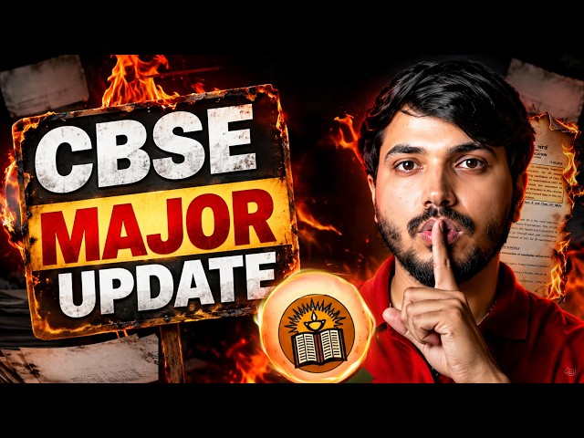 CBSE 2026 Big Update🚨 Class 10 & 12 CBSE Latest News🔥 CBSE Board 2026-27 #cbse2027