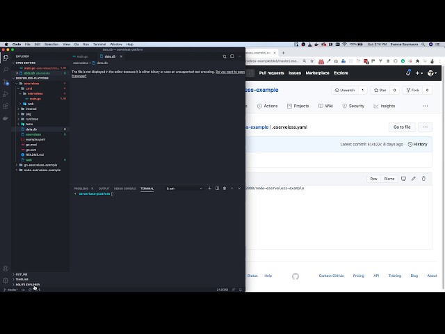 A toy serverless runtime demo
