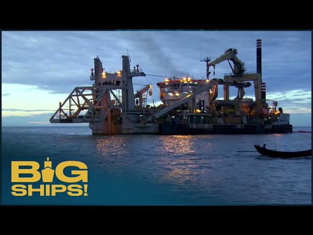 Inside the World's Most Powerful Dredger - Ibn Battuta in Action