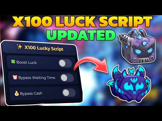 [🔥BACK] X100 LUCK SCRIPT FOR BLOX FRUITS