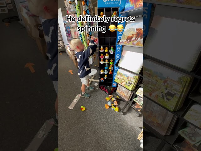 He Spun the Duck Stand… BIG Mistake 😂🦆