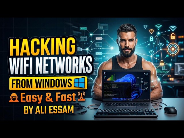 Hacking Wifi Networks From Windows - 2026 - Wifite3 - Ali Essam