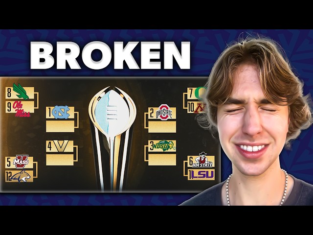 Making CFP Brackets So Dumb They Broke Me