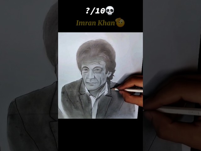 Imran khan sketch || pencil sketch of Imran khan #shorts #pencildrawing #tutorial