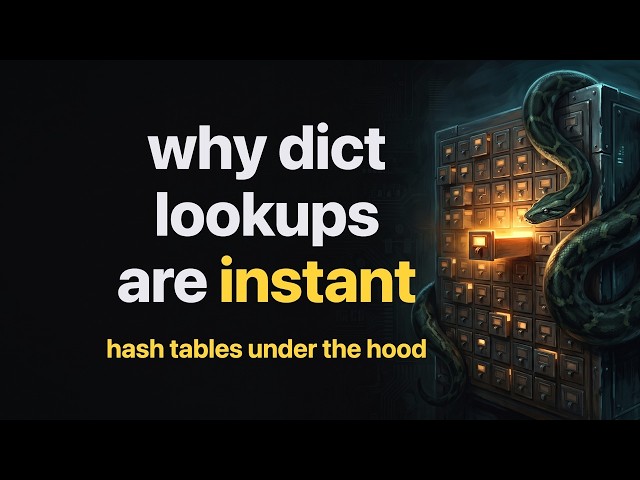 Python dict Under the Hood: Why Lookups Are 400,000x Faster