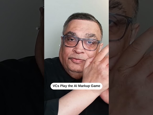 VCs Play the AI Markup Game