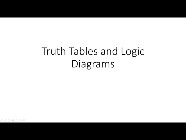 1 Logic Gates and Truth Tables GCSE Computer Science AQA