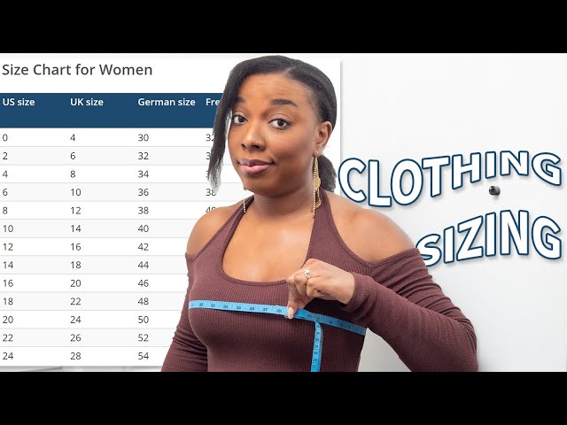 How To Develop a SIZE CHART For Women's Clothing | Kim Dave