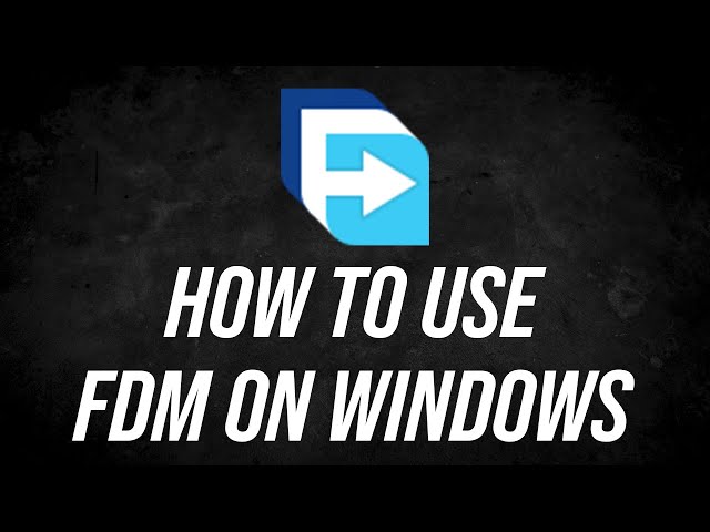 How to Use Free Download Manager on Windows PC