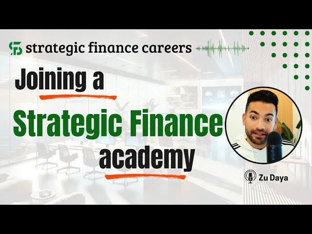Strategic Finance Careers: Where to Start