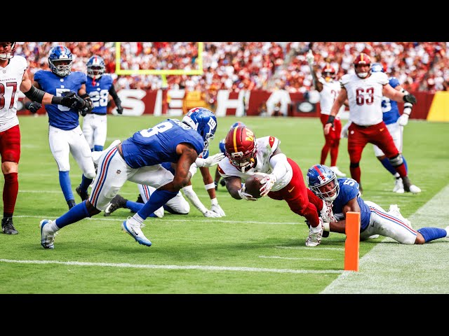 1-0! Washington Commanders vs. New York Giants Highlights | 2025 NFL Regular Season Week 1
