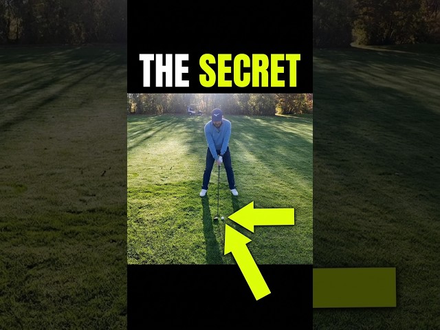 Pure Your Golf Ball Strike - Look At The LOW POINT #swingtips #golftips