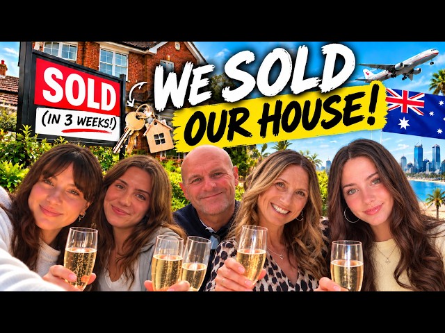 Our UK Home SOLD! What Happens Next in our Move to Perth Australia!