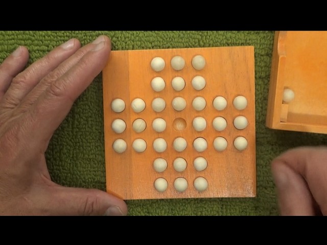 How to Solve Peg Solitaire - Step by Step Instructions - Tutorial
