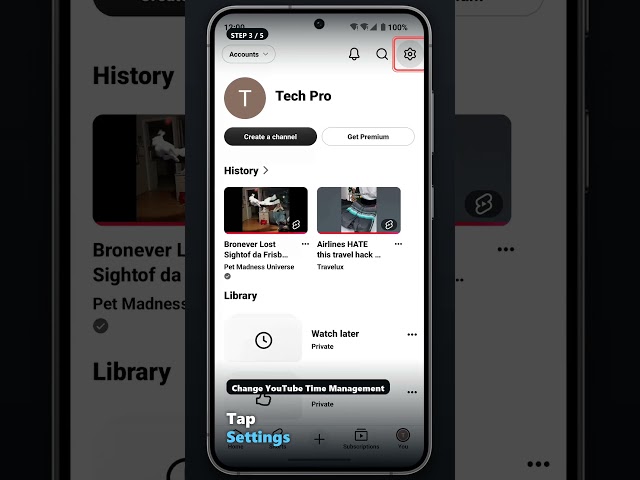 How To Change YouTube Time Management On Android - Full Guide