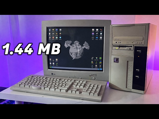 A Tiny Modern Operating System That Fits on a Floppy Disk!
