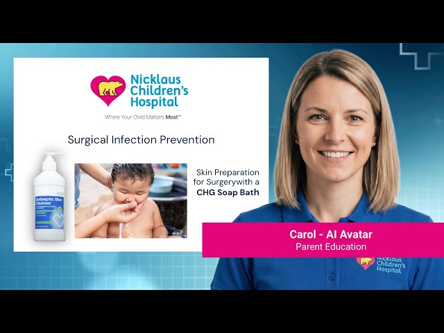 Preparation for Surgery with a CHG Soap Bath - Surgical Infection Prevention Skin
