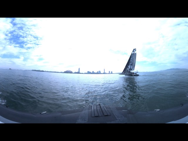 America’s Cup World Series Practice Race in 360 Video