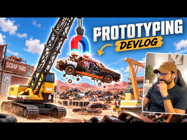 Level designing Junkyard Simulator | Devlog #150