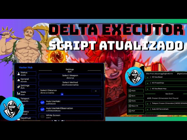 ⚡ Scripts e EXECUTOR atualizados PEGANDO TUDO DO JOGO com SCRIPT BLOX FRUITS