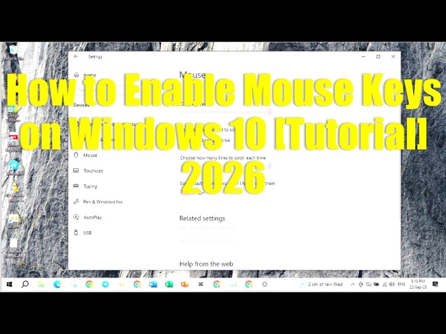 How to Enable Mouse Keys on Windows 10 [Tutorial] 2026