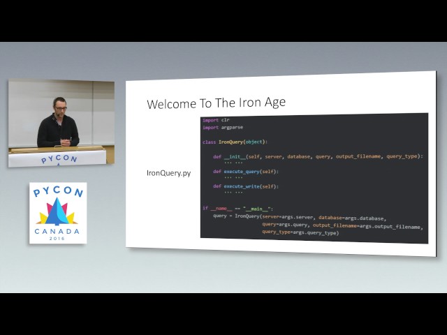 Python to Iron Python to SQL Server (Matt McGraw)