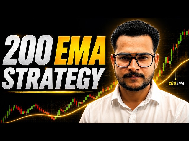🔥 200 EMA Strategy Explained | Best Trading Strategy for Gold, Forex & Crypto (2026)