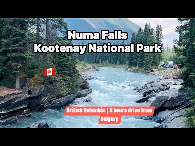 Numa Falls, Kootenay National Park, British Columbia | 2 hours drive away from Calgary, Canada 🇨🇦 