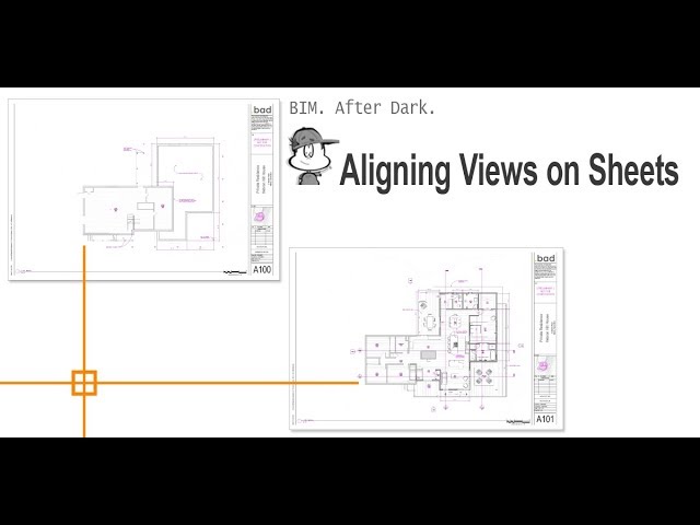 Revit Tutorial - Align Views on Sheets (Tips and Tricks)