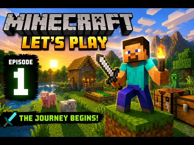 Minecraft Lets play series Episode 1