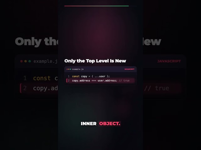 Why Your Spread Copy Is Not Really a Copy | JavaScript