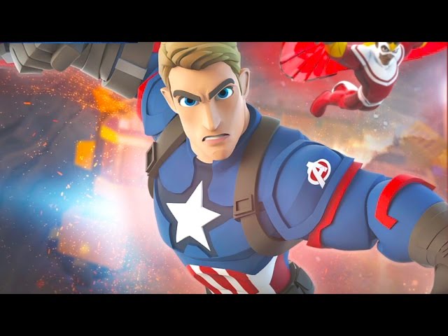 CAPTAIN AMERICA Disney Infinity 3.0 Marvel Super Heroes - Superhero Videos Games