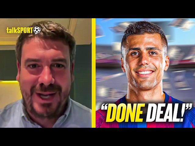 BREAKING NEWS: Rodri Joins Barcelona for £65M as Deal Is AGREED!