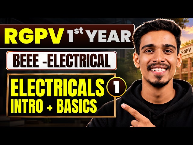 L1: Introduction & Basics of Electrical Engineering | BEEE | BTech 2nd Year