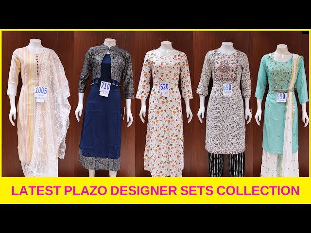 latest Plazo designer sets collection at very very reasonable price #bestquality #lowprice #dresses
